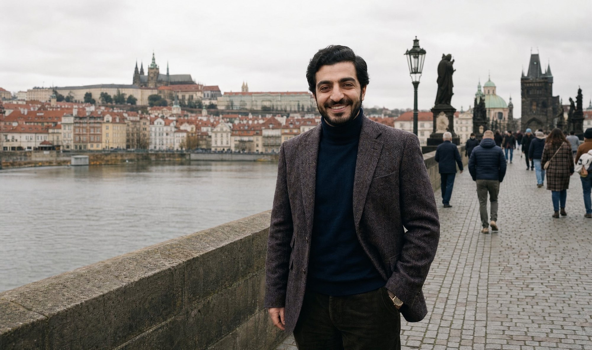 Sultan Al Shene — sultan al shene rashid al shene prague bridge smart casual